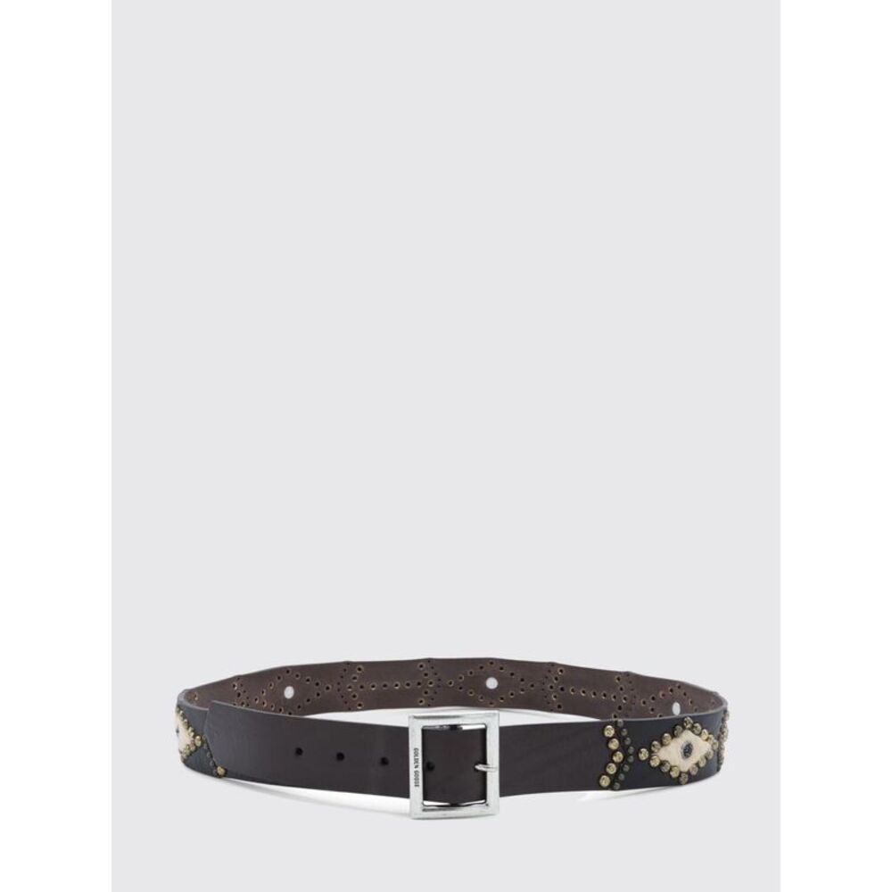 Golden Goose Belt Men Mahogany